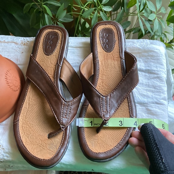 Born Concepts Chocolate Brown Flip Flops - Picture 3 of 7